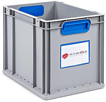 aidB Kennzeichnungstasche für Euroboxen 145x100 mm, blau