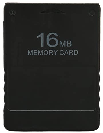 16mb Memory Card, High Speed Memory Card for Ps2, No Boot Cd Required, High Speed and Efficient Product, Compatible for All Versions for Ps2(black)