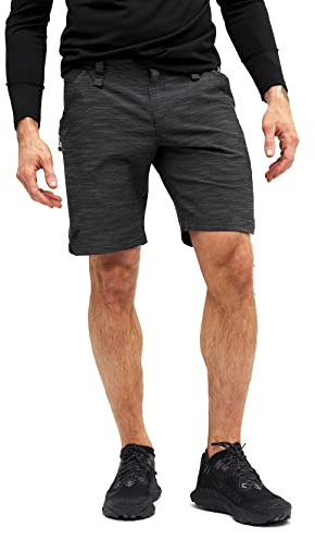 RevolutionRace Herren Hike & Dive Shorts, Hybrid Wandershorts und Badeshorts für alle Outdoor-Aktivitäten, Black, XL