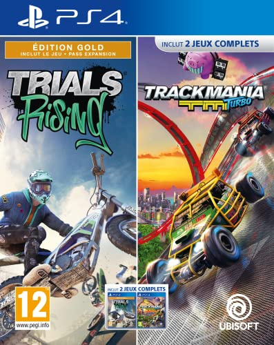 Ubisoft Compilation Trial Rising und Trackmania Turbo Gold Edition Videospiel für Sony Playstation 4