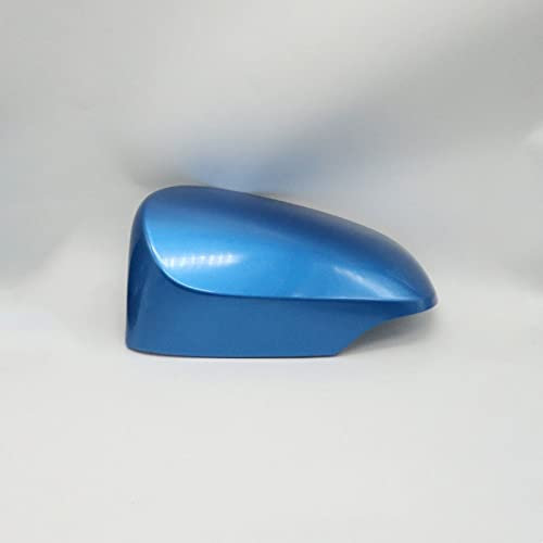 Fit For To-yota Yaris 2012 2013 2014 2015 2016 2017 2018 2019 Outside Rearview Mirror Cover Wing Door Side Mirror Shell Cap Housing,no1 Blue Left
