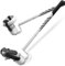 ANSHAWTIY VR Golf Club Attachment for Meta Quest3/2/Quest 3S Aluminium Alloy,90 Degree,Unblock Signal,1:1 Molded Controller Adapter & Fixed Plate (Adjustable in Length)