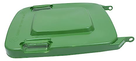 Cabilock 240L Plastic Trash Can Lid Replacement Cover Waste Bin Part for Sanitation Use Fits Standard Outdoor Garbage Containers Not Included Trash Can