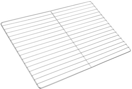 Homoyoyo Grille De Barbecue En Acier Inoxydable Découpable 44.5x29.5Cm - Grille De Cuisson Robuste Pour Barbecue - Idéale Pour Des Repas Savoureux En Extérieur