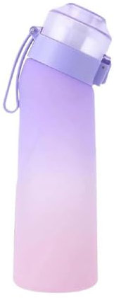 Générique Air Gourde Up Bouteille 650ML Avec 7 sul Saveur Gout Pods, Air Bouteille d'eau Parfumée Sans BPA Avec Paille 0 Sucres et Tasse d'eau (3)