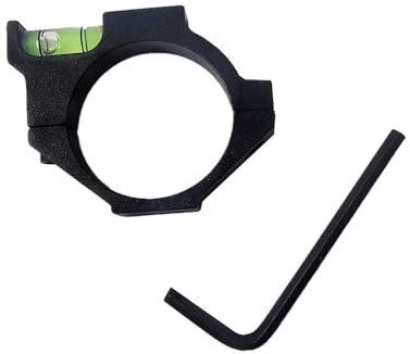 APLUSGEAR Aluminium Scope Bubble Level for 1 / 30mm Picatinny Rail Rifle Scope Adapter (25.4mm)