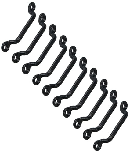 AB Tools 50mm Webbing Strap Bridge Securing Steel Staple Bracket Buckle