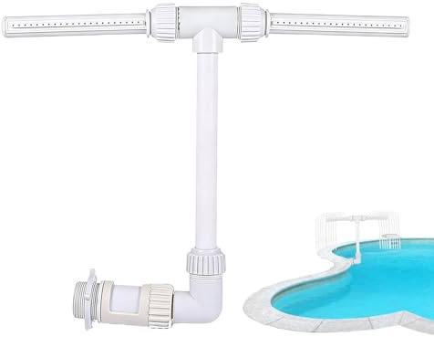 Skkpolo Einbaupool Wasserfall | Doppel-Sprühdüsen Wasserfall,Poolparty Springbrunnen - für Garten, Terrasse, Hof, Wasserpark, Familie, Freunde