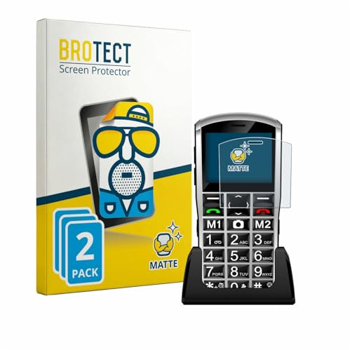 BROTECT Entspiegelungs-Schutzfolie für Artfone A400 Pro 4G (2 Stück) Matte Displayschutz-Folie, Anti-Reflex, Anti-Fingerprint