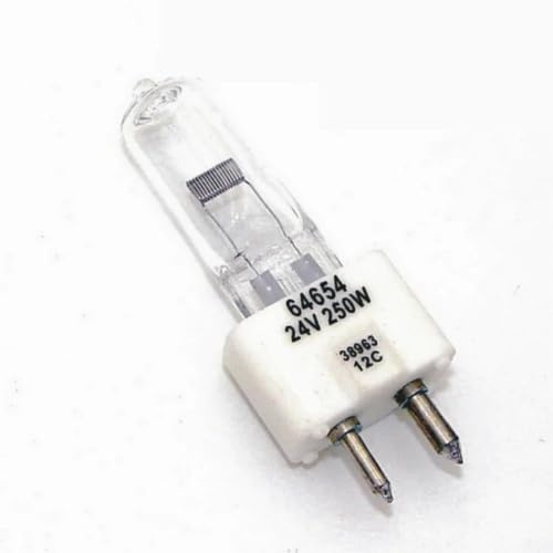 64654HLX Optical Halogen Bulb 24V 250W GY9.5 Microscope Lamp(6 pieces)