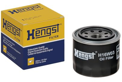 HENGST - Ölfilter H16W03 - Öl-Anschraubfilter für KFZ | Hochwertiger Motorölfilter für KFZ mit Otto- oder Dieselmotor - Robuster Ölfilter mit hoher Schmutzaufnahmefähigkeit