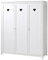 Vipack 'Autobett amkl1314 Amori Schrank mit 3 Türen Holz weiß 190 x 159 x 57 cm