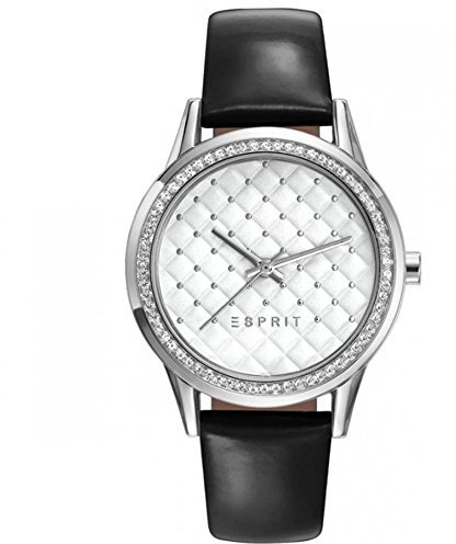 ESPRIT Damen Analog Quarz Smart Watch Armbanduhr mit Leder Armband ES109572001