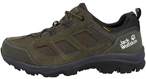 Jack Wolfskin Herren Vojo 3 Texapore Low M, Khaki Phantom, 49 EU
