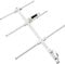 HYS YG03F Yagi 7dBi High Gain 100W UHF 400-470Mhz 70CM Aluminium Alloy SO-239 Connector Foldable Antenna for Yaesu Motorola Baofeng Kenwood 2-Way Radio Transceiver