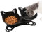 Gamelles pour Chats,Bols pour Chat, Inclinable à 15° Double Gamelle Chat Surélevée,Anti-Dérapant Cou de Protection Bols de Nourriture pour Animaux de Compagnie (Noir)