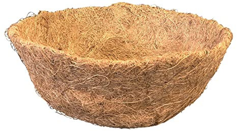 Intergarden Kokos Ersatz-Einlage für Blumenampel, Kokosschale (ø 35 cm)