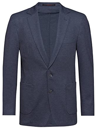 GREIFF Corporate Sakko Herren Casual Oeko TEX® meliert Blau 54