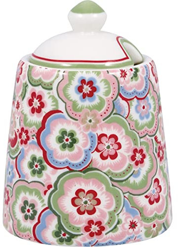 GreenGate Selma Zuckerdose Pale pink 10 cm