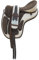 WILD RACE Freemax Sattel Baumloser Sattel/Treeless Saddle Freemax Saddle (16, (Beige-Brown)