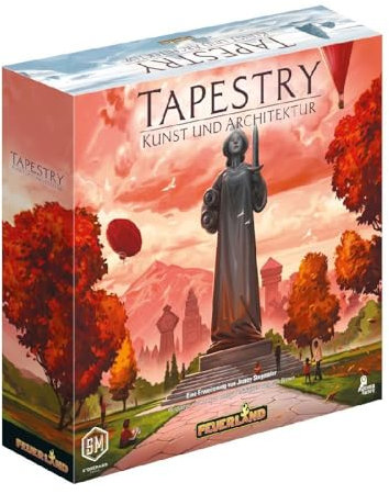 Feuerland Spiele Tapestry: Kunst und Architektur