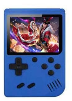 Tiuyii Retro Handheld Game Console - 3.0 Inch Display Screen Mini Games Console, Blue