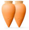 Pepin | 2X Ollas Terracotta da Piantare | Coni Terracotta Per Irrigazione Piante |Irrigazione Automatica ed Ecologica per Piante Interne e Esterne | Globi Irrigazione Piante- 25cl