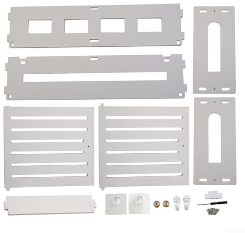 CARMOTTER Scatole portaoggetti per router WiFi, rack wireless per router, montaggio a parete, decorazione da parete per riporre router WiFi e TV Gamer (F), LS33C4NN831R91T7AZ21FT4WGE9