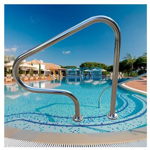 Corrimano For Piscina, Ringhiere For Piscina Interrata, Corrimano For Piscina In Acciaio Inossidabile For Piscine Interrate E Spa (spessore Del Tubo 0,059)