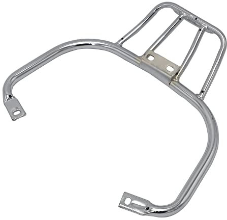 Porte-Bagages Avant pour Vespa GTS 300 250 125 Tout Noir Argent Support Arrière Moto Sport Bagages Livre Étagère Arrière Sac À Bagages