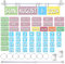 Flip-Kalender mit Halter A