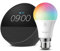 Echo Spot | Black + Sengled LED Smart Light Bulb (B22), Works with Alexa - Smart Home Starter Kit