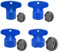 Set di 8 Chiavi per Aeratori con 4 Dimensioni Diverse, M16.5, M18.5, M21.5, M24, Strumento Universale per Installazione, Smontaggio e Manutenzione Rubinetti e Aeratori