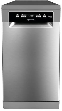 Bauknecht BK6FC11BS7A0X Vollintegrierbarer Geschirrspüler (45 cm)/ ActiveDry/Sensorprogramm/PowerClean/Besteckschublade/Hygiene-Programm/Vollwasserschutz/Multizone/Startzeitvorwahl