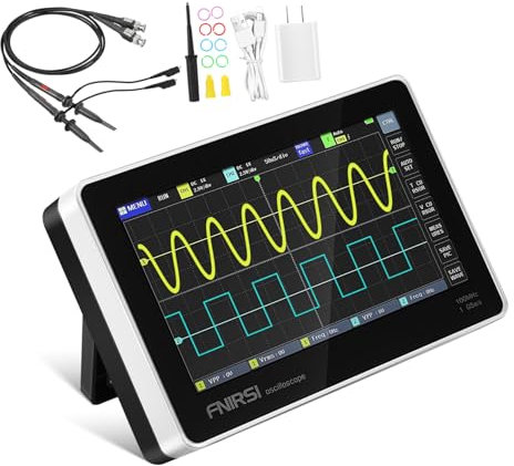 Garneck Oszilloskop Zündspulen -Tester Kfz-Multimeter Frequenzzähler Laborumfänge Handzielfernrohr Kondensatortester Kfz-Werkzeug Ohm -Messgerät Kfz-Tester Testwerkzeug Plastik Black
