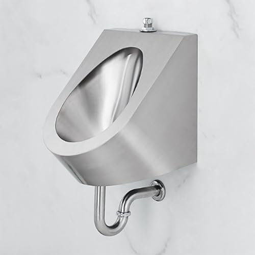 Urinal Aus Edelstahl 304 mit Sensor, effizientes Spül-Urinal für die Toilette, für Hotel/Flughafen,Gewerbliches Spül-Urinal für Herren