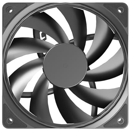 Gaming PC Server Powerful 120mm Computer Cooling Fan Heat Dissipation Computer Router CPU Cabinet Accessories