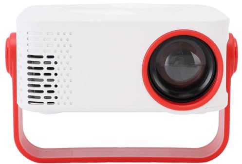 Jectse Petit Projecteur 1080P Portable WiFi, Rotation à 360 Degrés, Correction Automatique, Projecteur de Film LED avec Mise en Miroir D'écran Full HD 150 Pouces pour la Maison, Le (Prise UE)