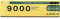 Mitsubishi Pencil Bleistift Office Bleistift 9000 3B 12 Stück K90003B
