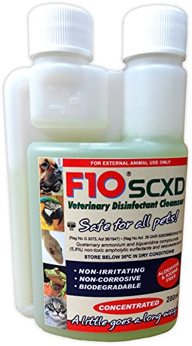 F10 SCXD Veterinary Disinfectant Cleanser 200ml