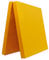 Klappbare Turnmatte - versch. Farben & Größen - Raumgewicht: 22 kg/m³ (200 x 200 x 8 cm, Gelb)