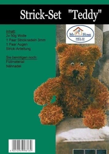 My Home Strick-Set Teddy