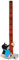 alles-meine.de GmbH Meßlatte Holz - der kleine Maulwurf - Pauli - mit Hammer - Messlatte incl. Wunschname - Kinderzimmer Holzmeßlatte für Kinder Kind Tier Tiere Holzmeßlatte - Ma..