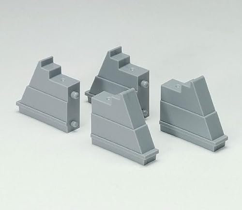 TomyTEC 120116 973230 N Böschungs-Set, Endstücke Spurweite N, Mehrfarbig