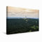 Premium Textil-Leinwand 45 x 30 cm Quer-Format Blick auf den Keilberg | Wandbild, HD-Bild auf Keilrahmen, Fertigbild auf hochwertigem Vlies, Leinwanddruck von N N