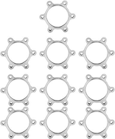 spacer bremsscheibe,scheibenbremse spacer,fahrrad scheibenbremse adapter,Fahrrad Bremsscheiben Adapter Scheibenbremsadapter Alloy Hub Adapter,10PCS 6 Bolzen Fahrrad Freilauf Gewindezapfen Scheibe Fahr