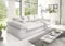 Reboz Big Sofa weiß grau beige braun schwarz Megasofa Kunstleder (Weiß)