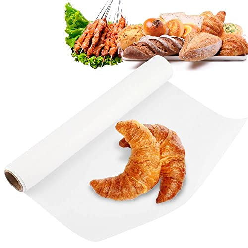 Anti Adhésif Papier Parchemin Blanc Boucher Papier Rouleau En Silicone Tapis De Cuisson Cuisine Outil Idéal pour BBQ Picnic Placemats Placemats Placemats