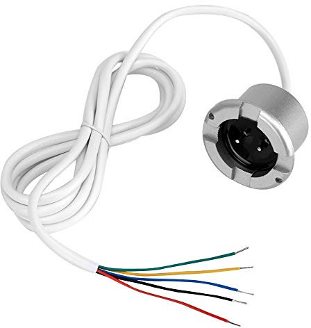 Detector del sensor de alarma de fugas de agua, sala de máquinas de 12V Detector de sensor de alarma de inundación de fugas de agua con cable aislado