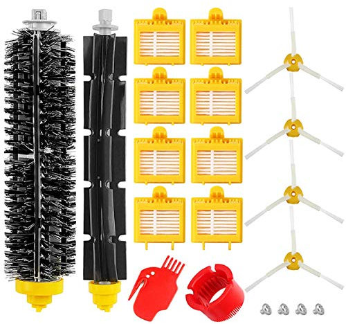 UPUPDAY Ersatzteile für iRobot Roomba Serie 700, Ersatzkit Zubehör für Roomba 700 720 750 760 765 770 772 772e 774 775 776 776p 780 782 782e 785 786 790 795 796